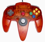 Controller -- Fire Orange (Nintendo 64)